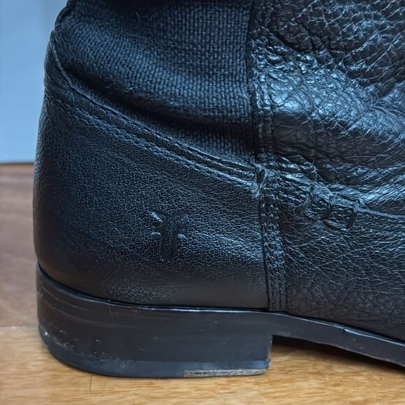 Frye Frye 3474163 Molly Gore Elastic Back Tall Riding Leather Boots Size 8B - Picture 7 of 12